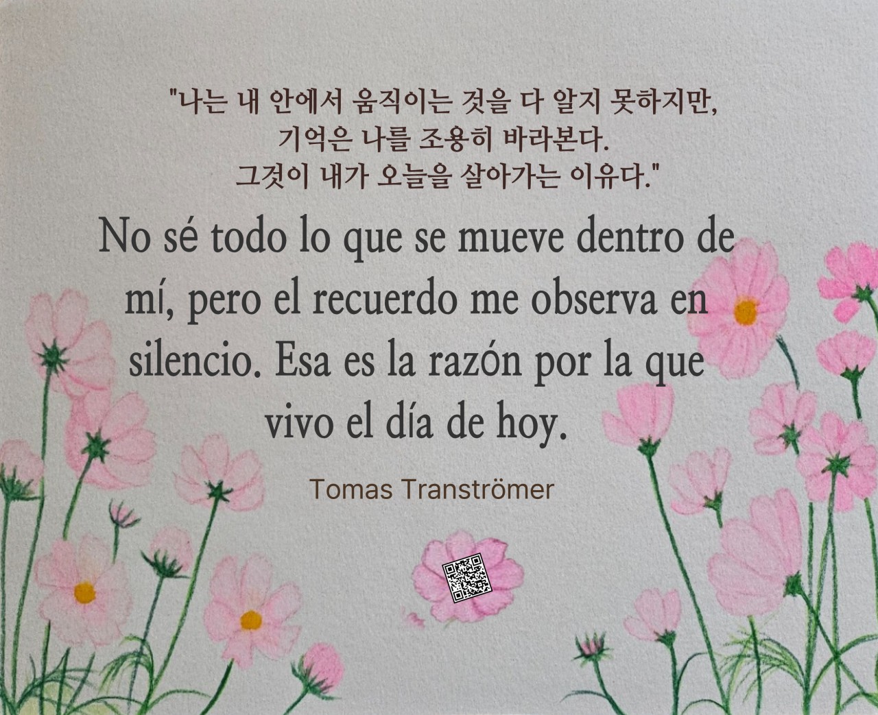 천년의 기적과 현대가 만난 ‘좋은 기운’만 담은 친환경 디지로그 마우스패드_코스모스(영문) 메인 이미지